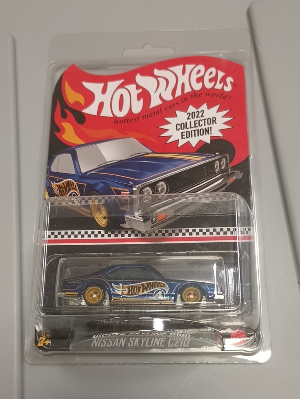 2022 Collector Edition Blue Nissan Skyline GZ10 Toy Car